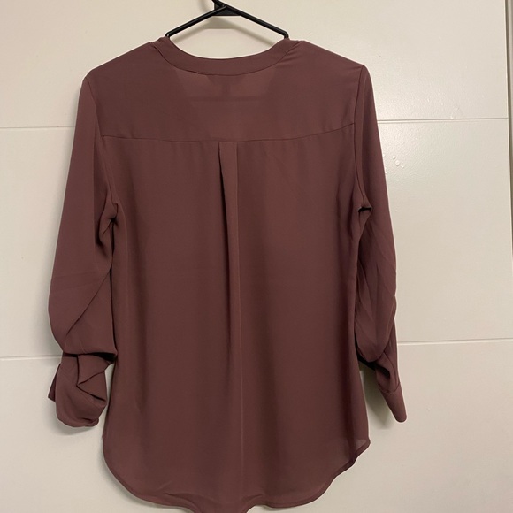 Burgundy blouse - Picture 2 of 2